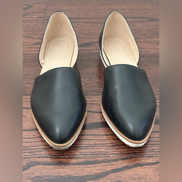 Adrienne Vittadini Latka Black D’Orsay Flats Women’s Size 9 - Picture 4 of 10